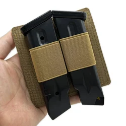 Panel MOLLE porta cargadores con respaldo de bucle táctico