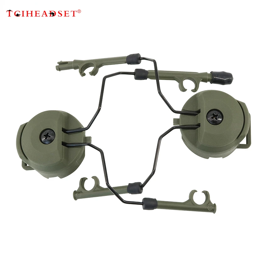 Adaptador de riel para casco táctico, montaje en riel de arco, soporte Comta para auriculares COMTA II III XPI Shooting Airsoft - imagen 3