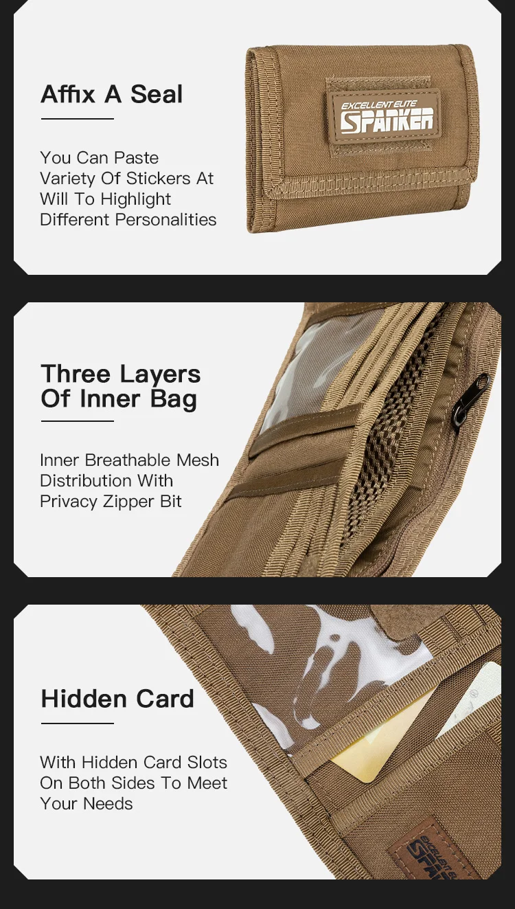 Cartera Táctica - Detalle de material