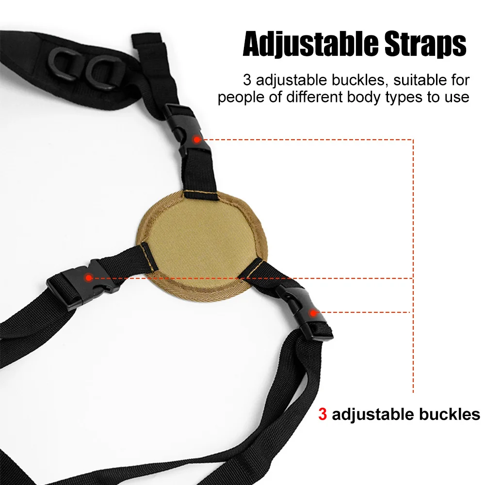 Bolsa de flecha de aljaba de tiro con arco, aljaba de flecha abierta, bolsa de soporte de flecha con correa ajustable y sistema Molle, bolsillo para caza y tiro - imagen 3