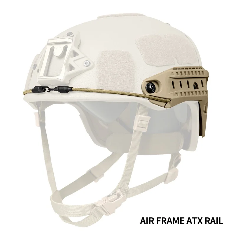 Kit de reemplazo de conector de riel de montaje de riel de guía lateral de casco táctico AF CP, accesorios de casco Airsoft, 1 Juego - imagen 4