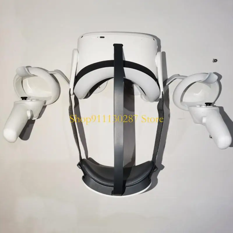 Soporte almacenamiento montado en pared J1HC, soporte para controlador colgador pared para 2 - imagen 2