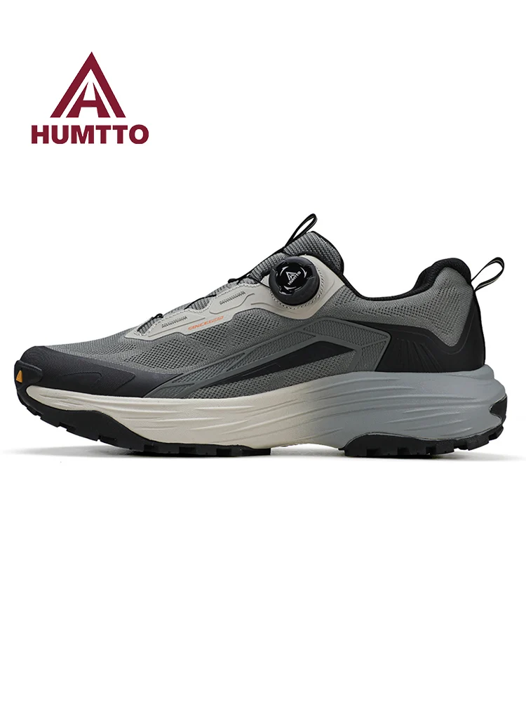 HUMTTO, zapatos de senderismo para hombre, superficie de malla transpirable, zapatos deportivos ligeros para correr al aire libre, zapatillas de deporte para mujer, zapatos de trekking al tobillo - imagen 3