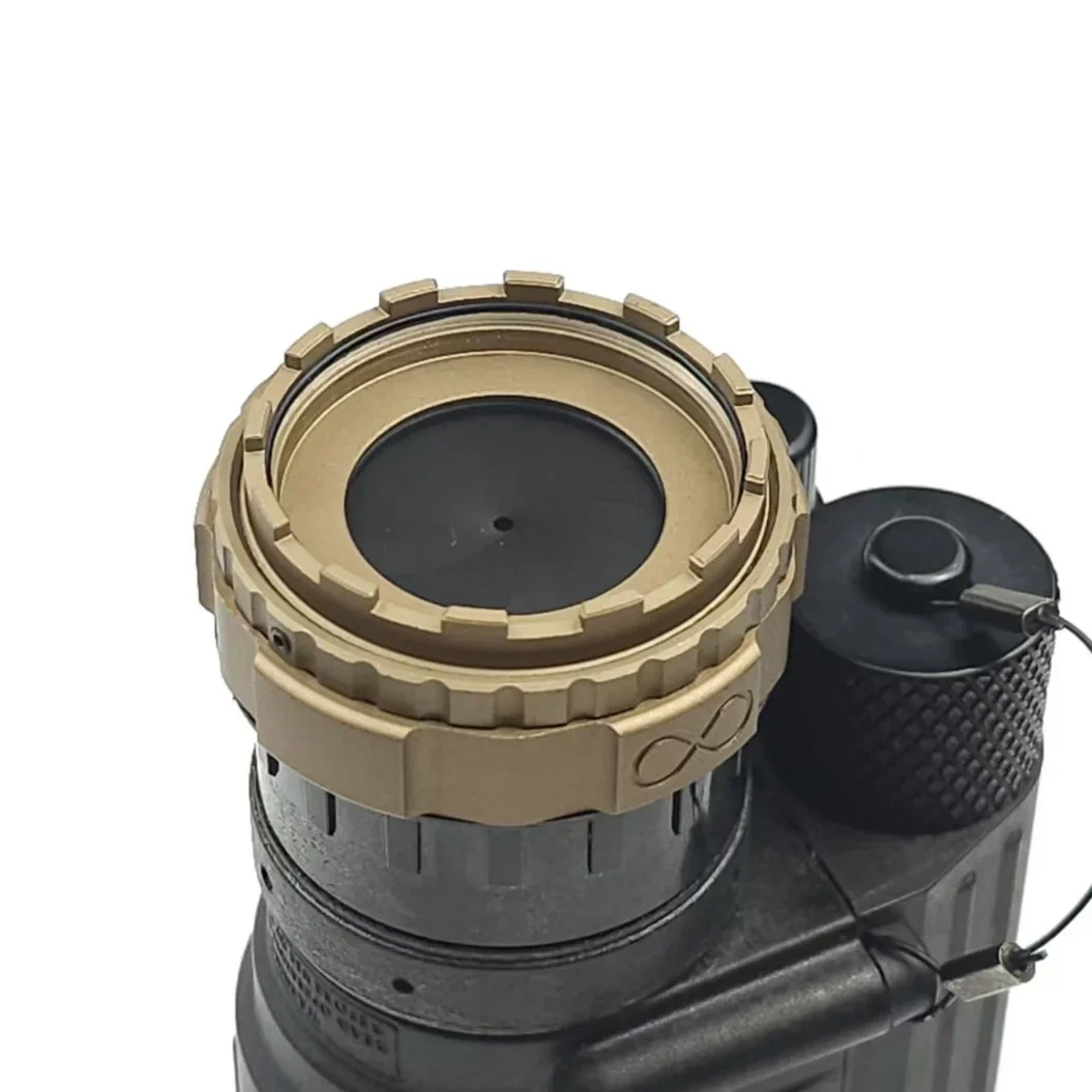 Dispositivo de visión nocturna PVS14 con control de apertura de flujo de luz ajustable lente protectora versión metálica compatible 14/1431/AVS - imagen 4
