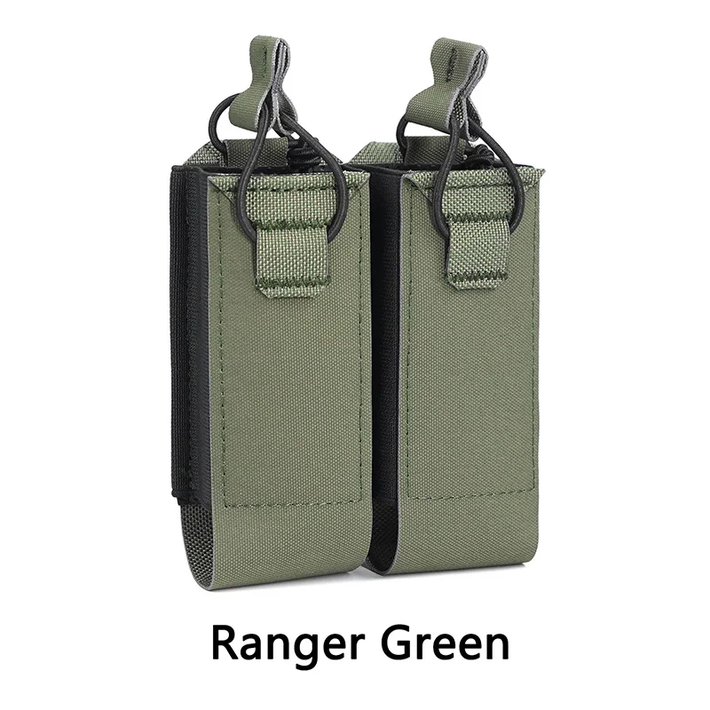 Bolsa táctica de camuflaje Mag. 45 revistas duales doble Smg Molle Airsoft Mpx P90 Ump45 accesorios de equipo bolsa táctica de juego de guerra - imagen 4