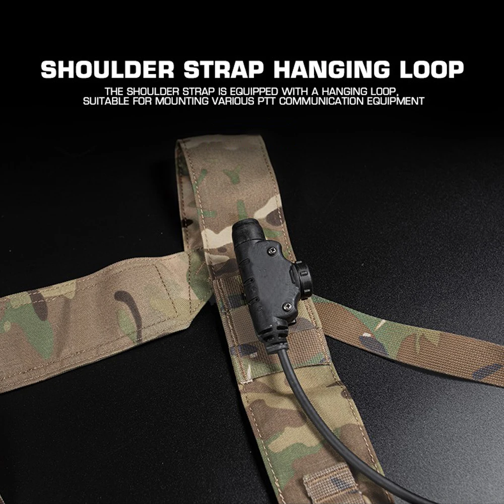 Plataforma de pecho táctica MK5 Molle SS MKV Micro Fight Chassis Placard 5,56 Triple bolsa de revista caza Airsoft aparejo de pecho chaleco equipo - imagen 4