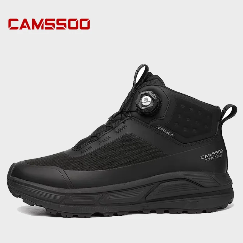 CAMSSOO zapatos de senderismo para hombre, botas de nieve para deportes al aire libre, zapatos de caza, botas de viaje, zapatos de escalada, zapatillas de Trekking para mujer, botines - imagen 5