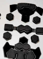 Almohadilla Viscoelástica Doble Capa Casco Táctico Transpirable