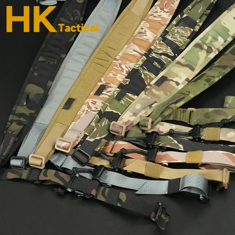 Correa táctica QD Sling, armas extraíbles, liberación rápida, correa de hombro 500D de 2/1 punto, correa multifunción portátil para exteriores - imagen 5