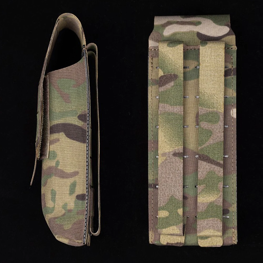 Bolsa táctica para revistas 5,56, soporte extensible MOLLE, 5 rondas, calibre 12, soporte para escopeta, bolsa para caza, combate, chaleco Airsoft, cinturones, equipo - imagen 4