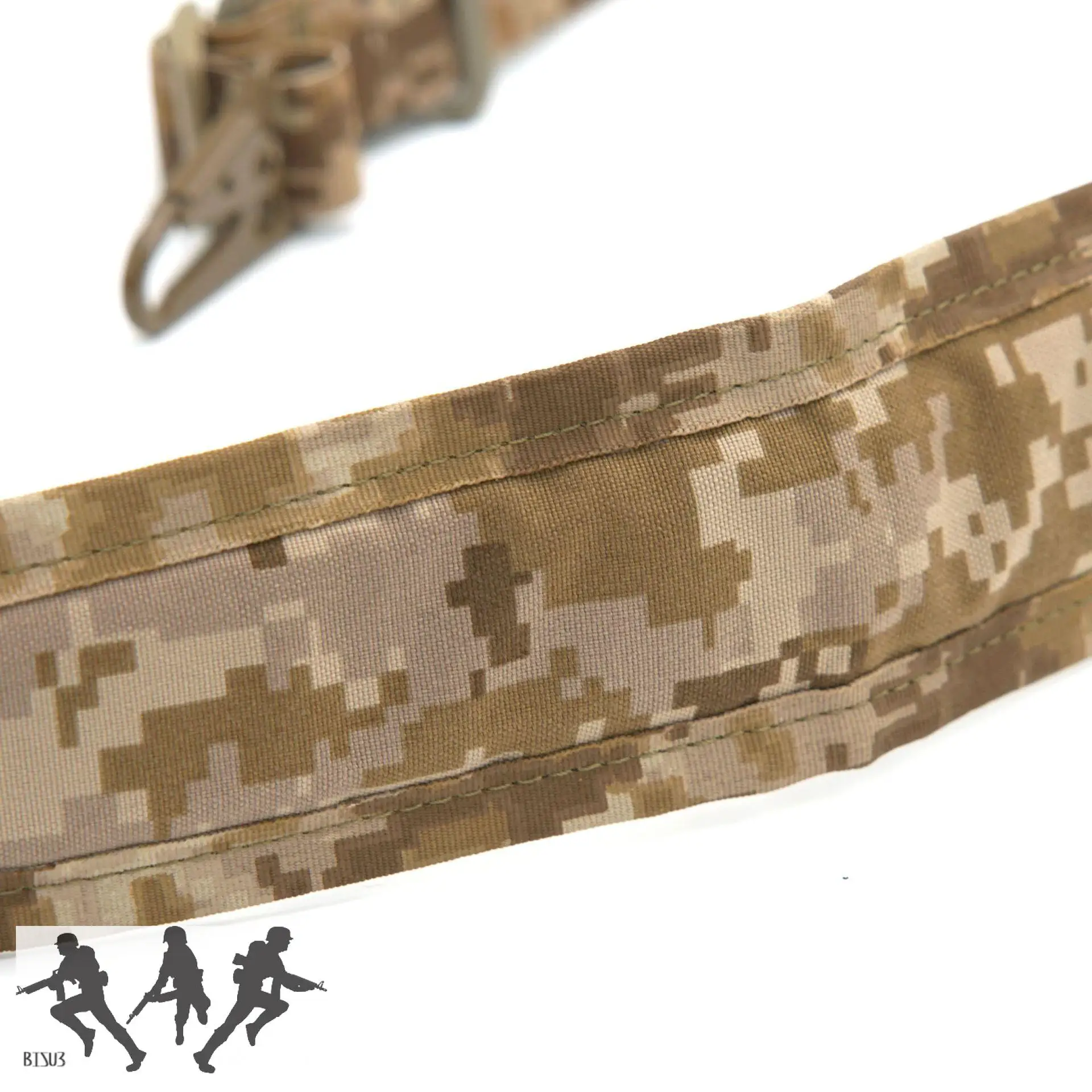 Eslinga de estilo táctico Ferro, Correa Modular de 2 puntos para Rifle, tiro, caza, combate, cuerda ajustable rápida - imagen 3