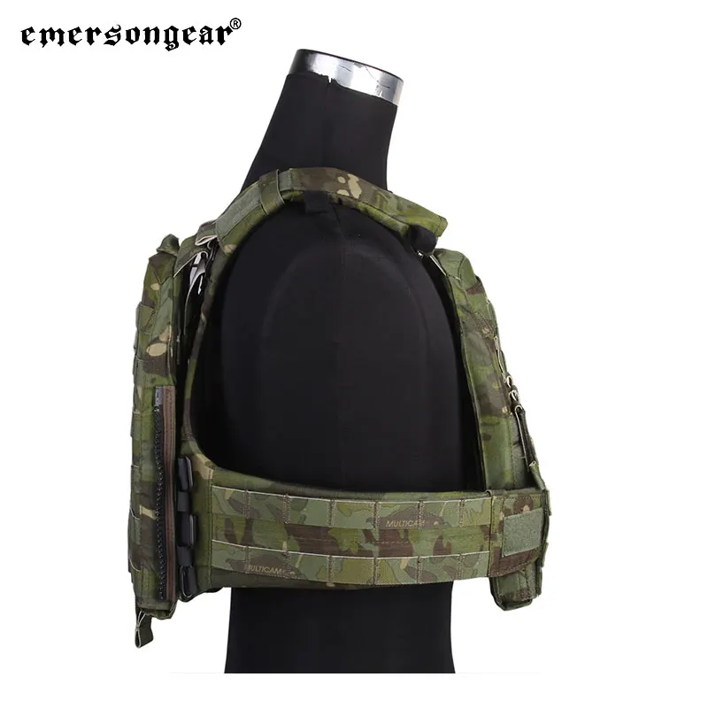 Emersongear para chaleco adaptable AVS versión pesada chaleco colgado chaleco protector táctico AVS chaleco combate Nylon EM7397 11,11 ventas - imagen 5