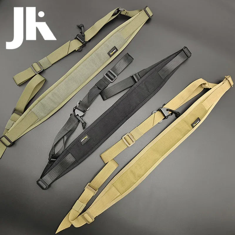 Airsoft ajustable 1/2 punto cuerda cruzada Nylon Rifle correa de hombro al aire libre táctico caza arma Accesorios - imagen 3