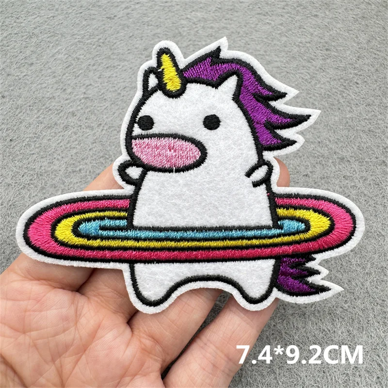 Parches bordados de margaritas y girasoles para ropa, parches para planchar DIY, parches fusibles de dibujos animados para ropa, apliques adhesivos - imagen 3