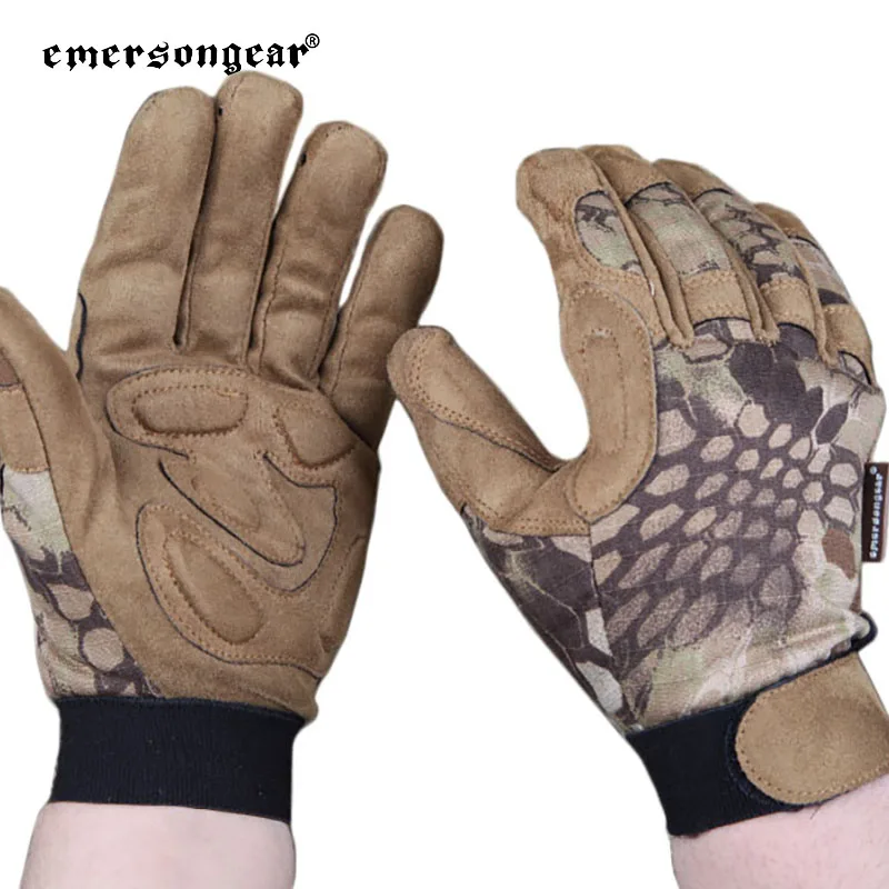 Emersongear Guantes tácticos ligeros camuflaje para airsoft - imagen 3