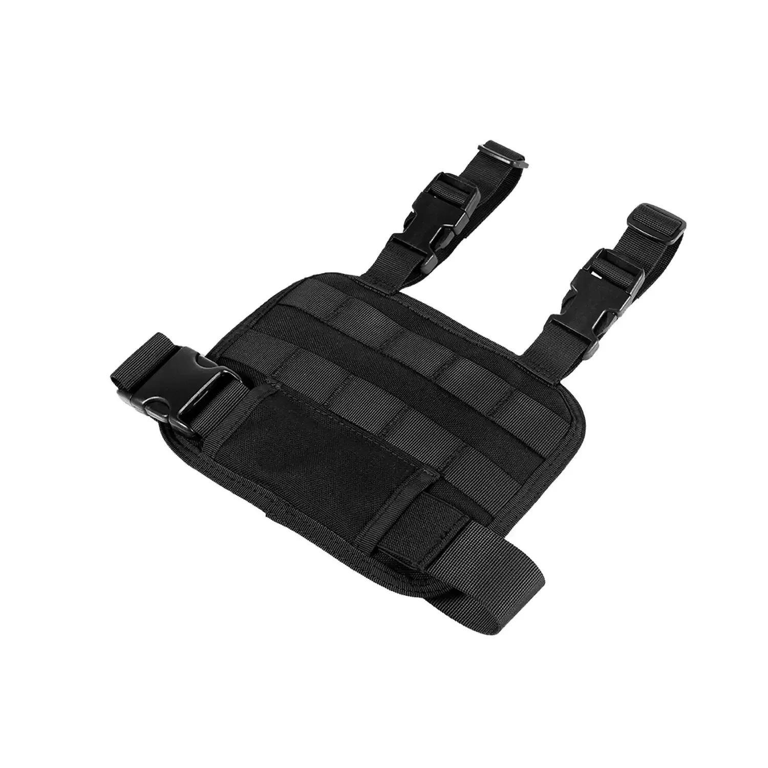 Plataforma de caída de pierna MOLLE Panel de caída de pierna ajustable Plataforma MOLLE de muslo con cinturón de cintura ajustable y correas de muslo - imagen 2