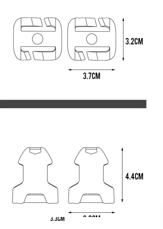 Juego de hebilla de día giratoria de 1 pulgada para deportes al aire libre, 2 uds. - imagen 3