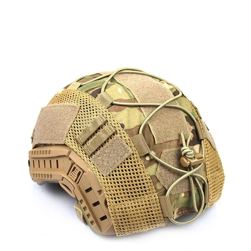 Cubierta rápida para casco, accesorios de caza Airsoft, tela para casco de batalla de guerra CS para casco táctico Ops-Core FAST PJ BJ MH - imagen 4