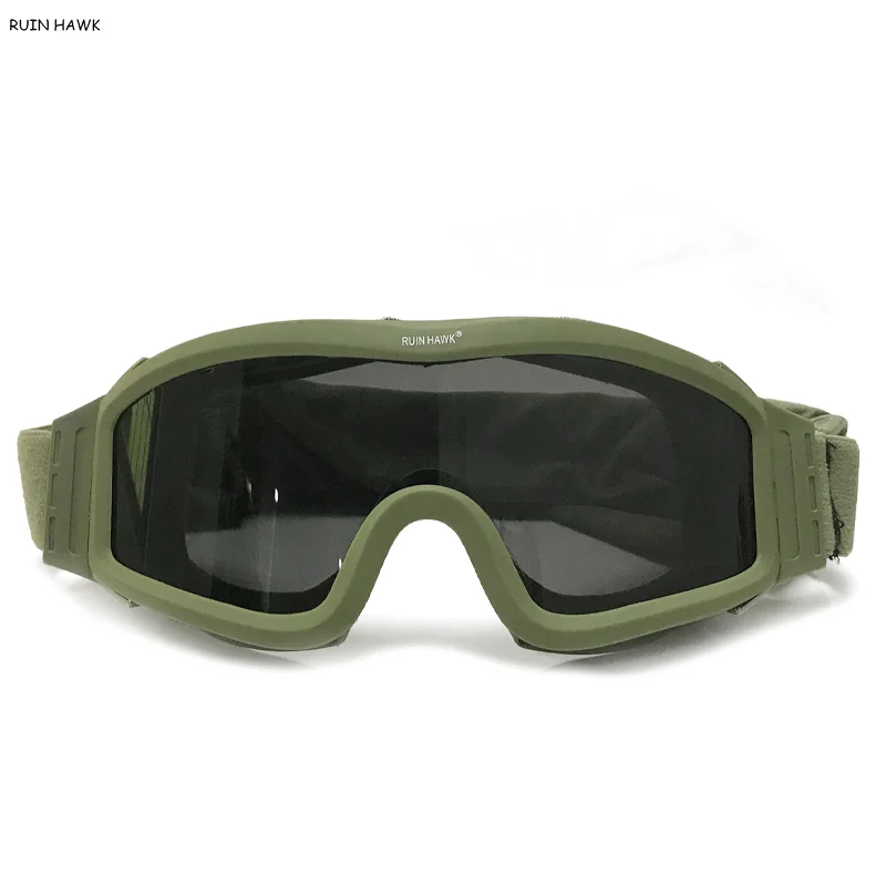 Gafas tácticas militares a prueba de viento, gafas de Paintball Airsoft, gafas de juego de guerra para hombres y mujeres, gafas para acampar, senderismo, prevención de arena UV400 - imagen 5