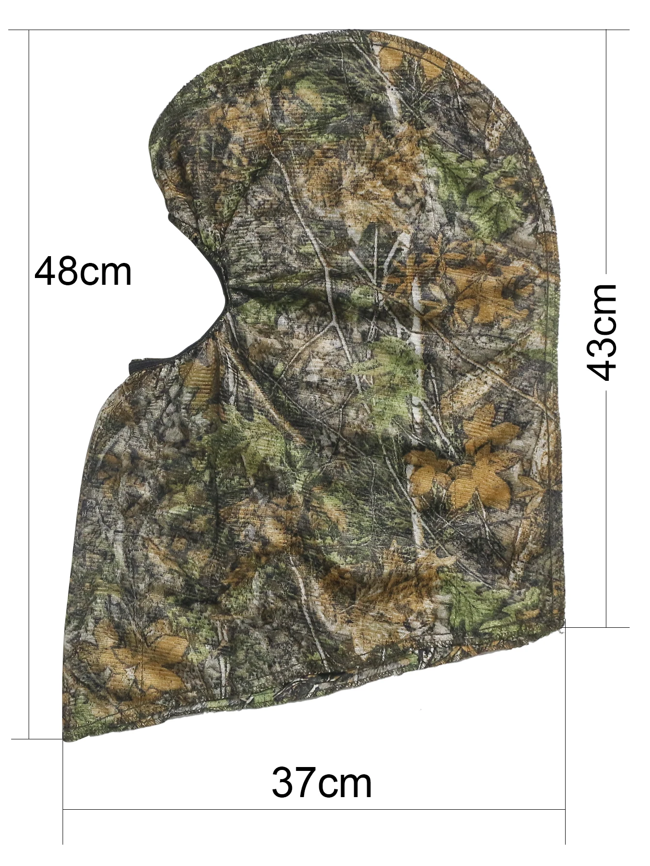 Hombre y mujer gorra de caza al aire libre ciclismo pesca camuflaje biónico máscara de caza caza al aire libre pesca sombrero de camuflaje - imagen 3