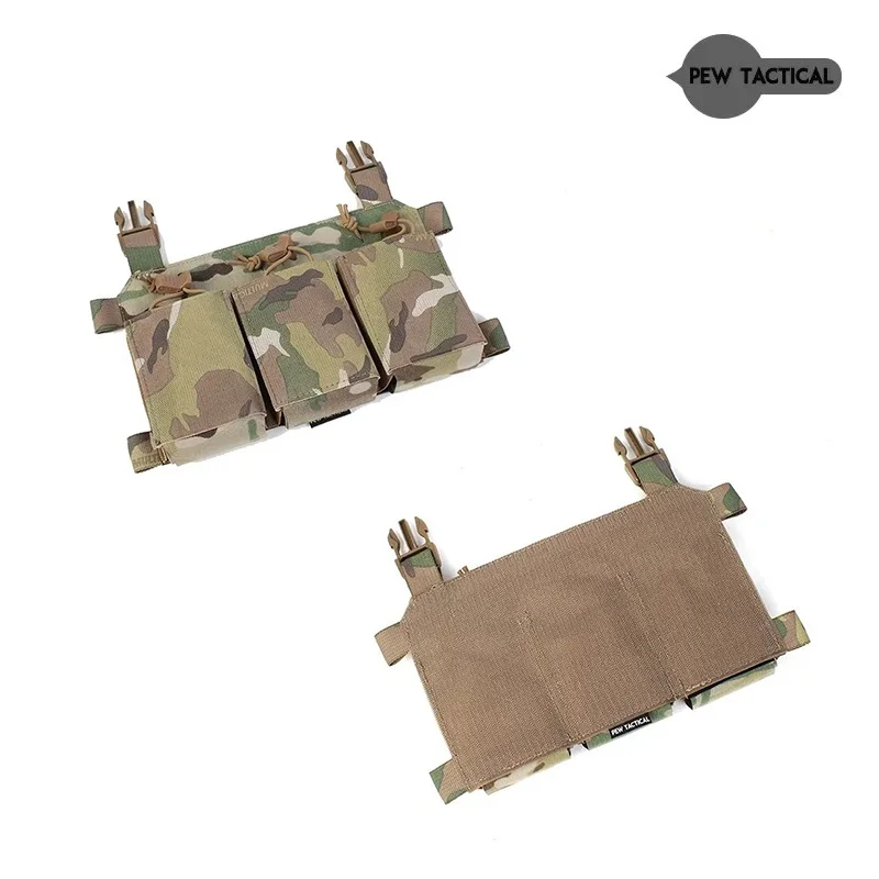 PEW Bolsa táctica triple para revistas 5.56/7.62 Airsoft - imagen 3