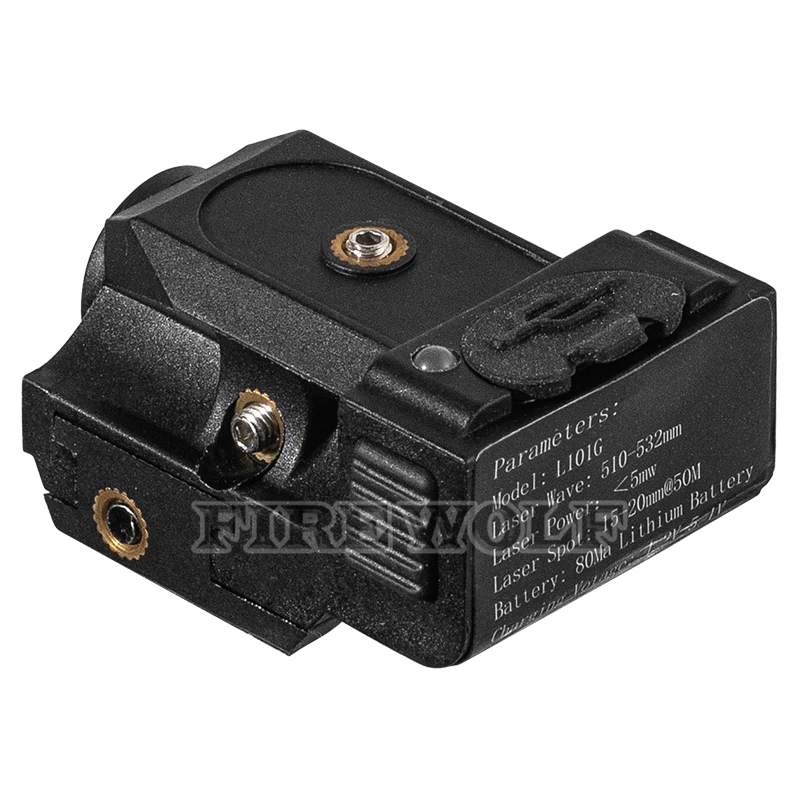 2025 nueva pistola mira láser verde pistola táctica mira telescópica láser roja para Sig Sauer P320 CZ 75 SP-01 - imagen 5