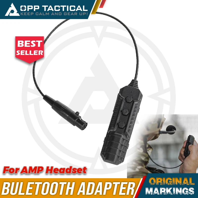 FCS-TACTICAL Auriculares tácticos Bluetooth AMP inalámbrico