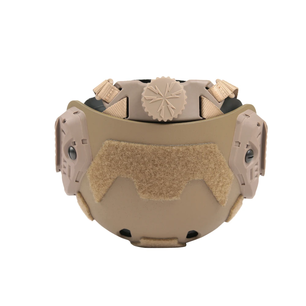 Casco táctico FMA FAST SF, casco de entrenamiento militar ligero con soporte de visión nocturna MBS + equipo resistente a impactos con riel de arco - imagen 2