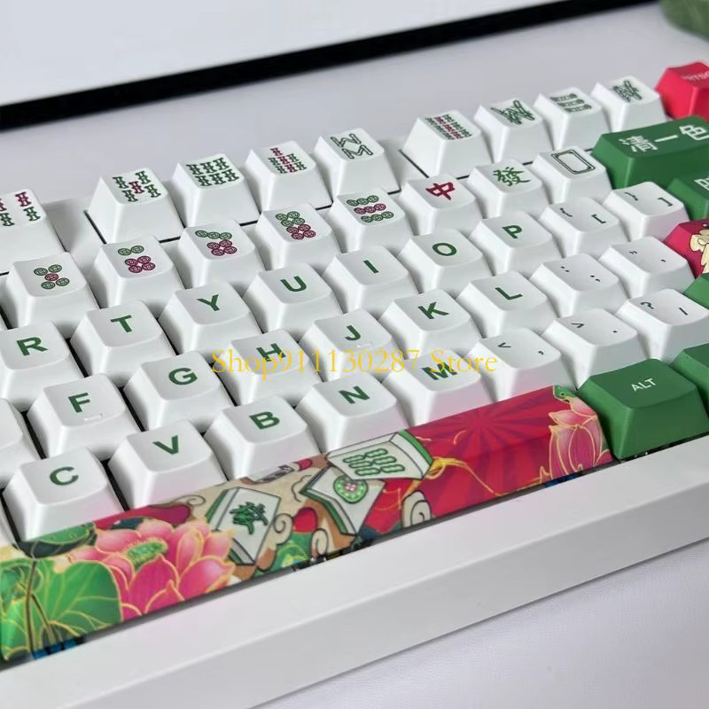 J1HC Teclas Mahjong juego completo altura original sublimado por calor