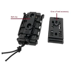 Cinturón táctico MOLLE con portacargadores Fastmag 9mm
