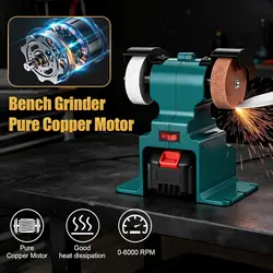 Makita amoladora de banco inalámbrica para afilar y pulir cuchillos