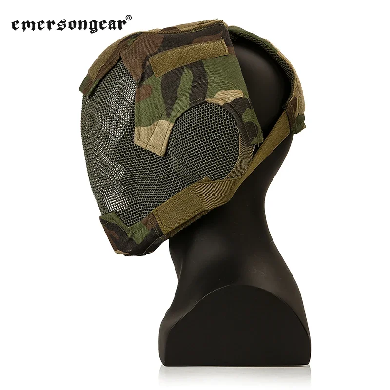 Mascarilla táctica V6 Strike de acero, equipo de protección de alambre, tocado, Airsoft, Deportes de caza al aire libre - imagen 3