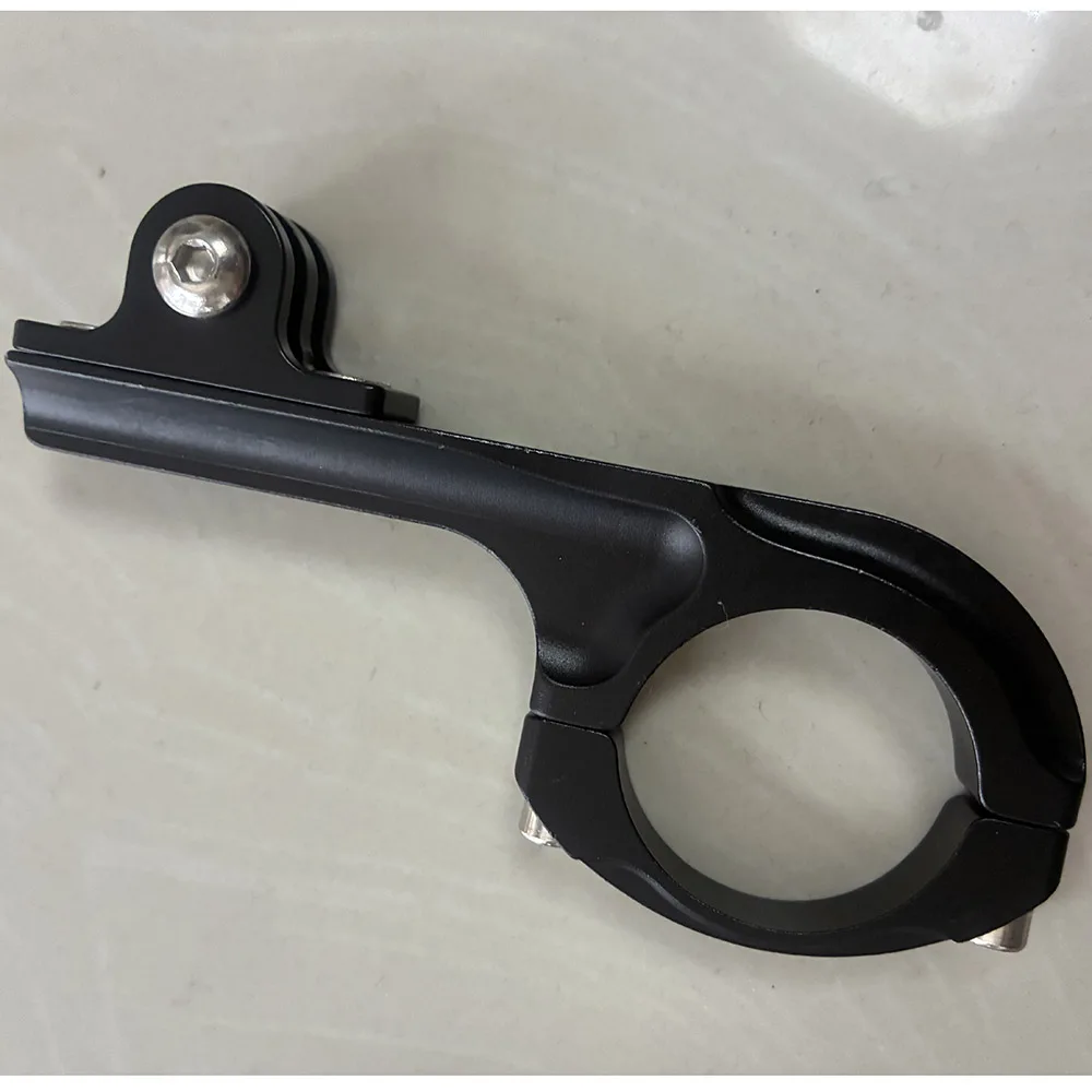 Soporte de montaje para manillar de bicicleta, cierre de anillo, soporte de Clip de aluminio para bicicleta, accesorios para cámara deportiva de 31,8 MM de diámetro para Gopro - imagen 3