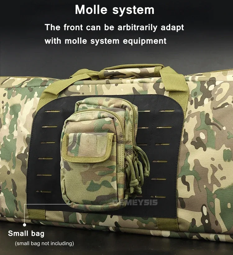 Bolsa de pistola táctica ligera, estuche para Rifle de escopeta acolchado suave, bolsa de transporte para pistola de caza y tiro al aire libre - imagen 4