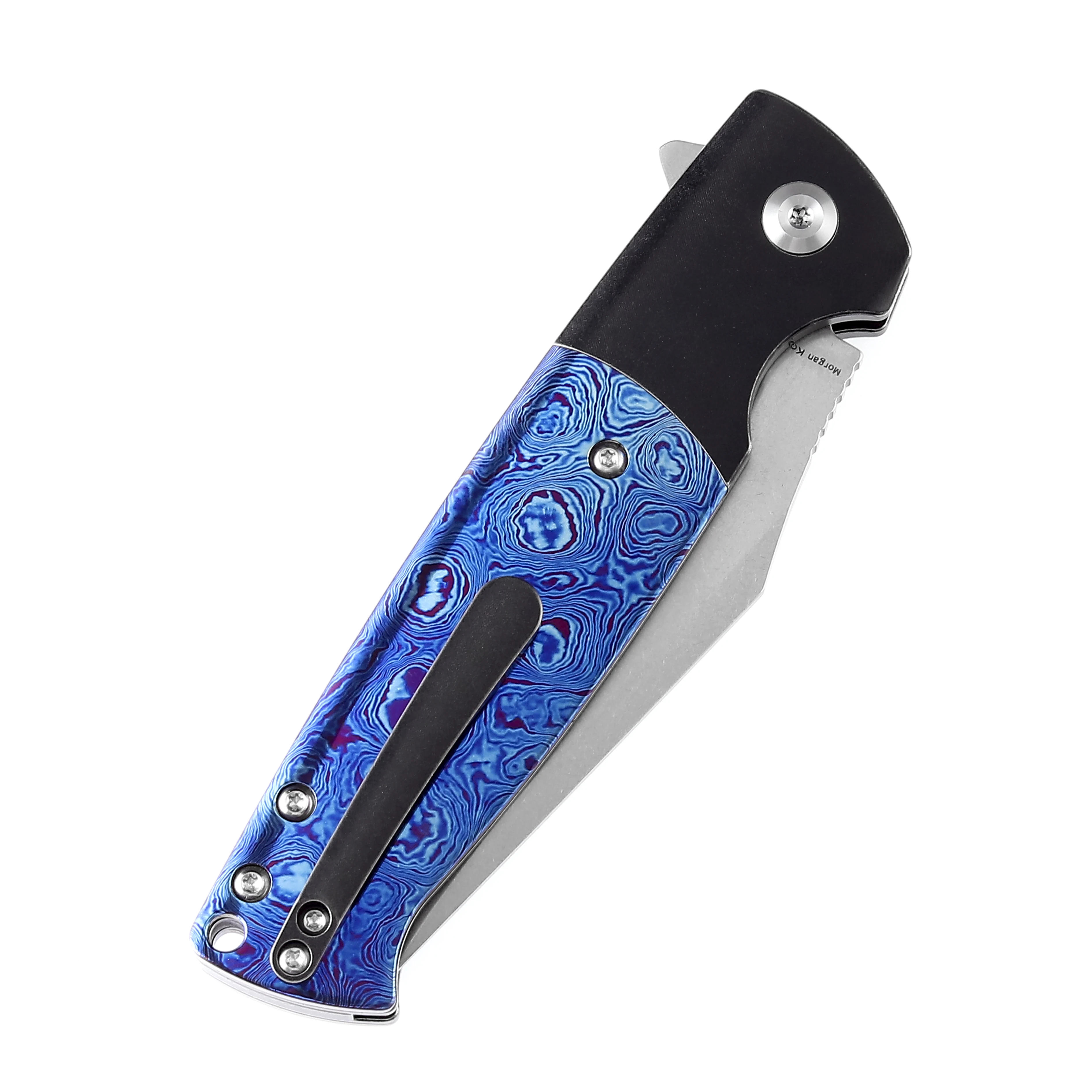 Kansept Shikari cuchillo plegable EDC S35VN con titanio y G10 - imagen 5