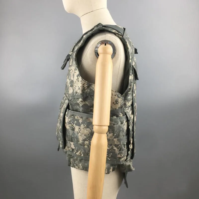 Chaleco táctico de nailon para todo terreno, carcasa de combate de corte impermeable para exteriores, ACU - imagen 3