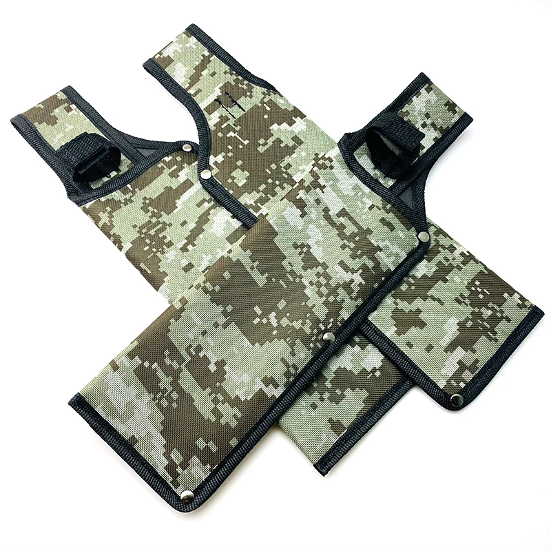 Material de nailon, cuchillo para leña, herramienta agrícola, funda, funda, bolsa de almacenamiento, hacha, hoja fija, 1 ud. - imagen 5