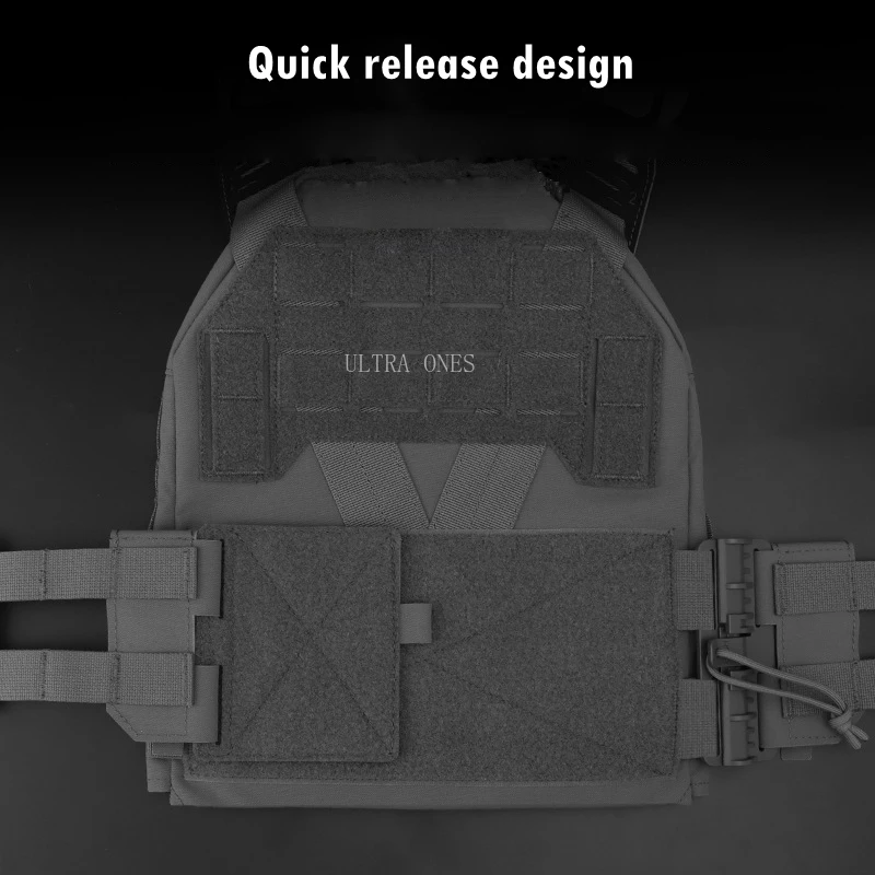 Chaleco táctico para caza al aire libre, protector ajustable, transpirable, multifunción, Molle, juego de guerra, Cs, tiro, combate - imagen 5