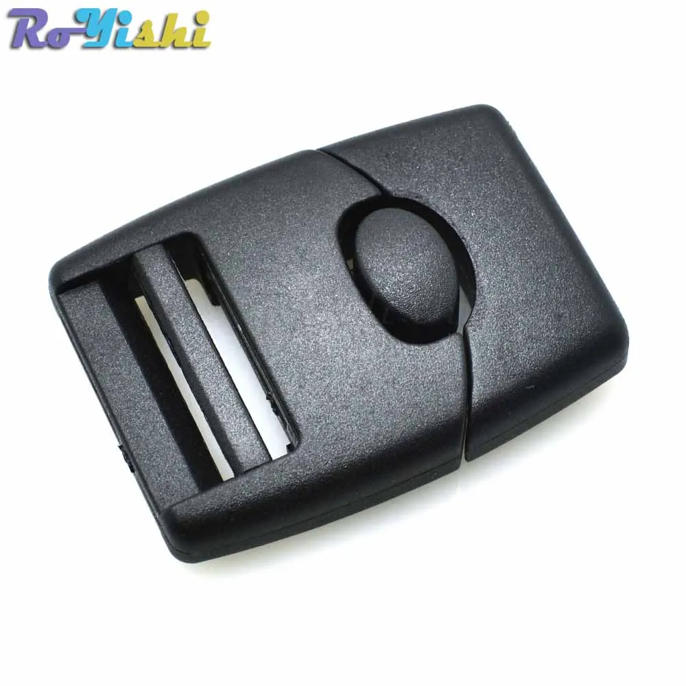 2 unids/pack 3/4 "(20mm) correas hebilla de liberación central de plástico para bolsos correas de mochila cinturones - imagen 3