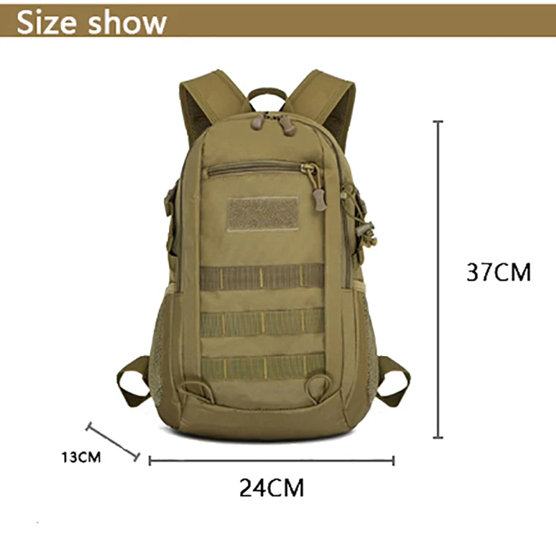 Mochila de caza para deportes al aire libre para hombre, bolsa de viaje para senderismo, montañismo, Camping, bolsa de asalto táctica de camuflaje - imagen 2