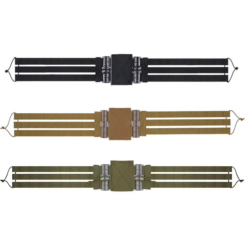 Chaleco táctico de nailon 1000D, faja con hebilla de liberación rápida, conjunto de chaleco, portador de placa para Airsoft JPC CPC NCP XPC 6094 420 - imagen 5