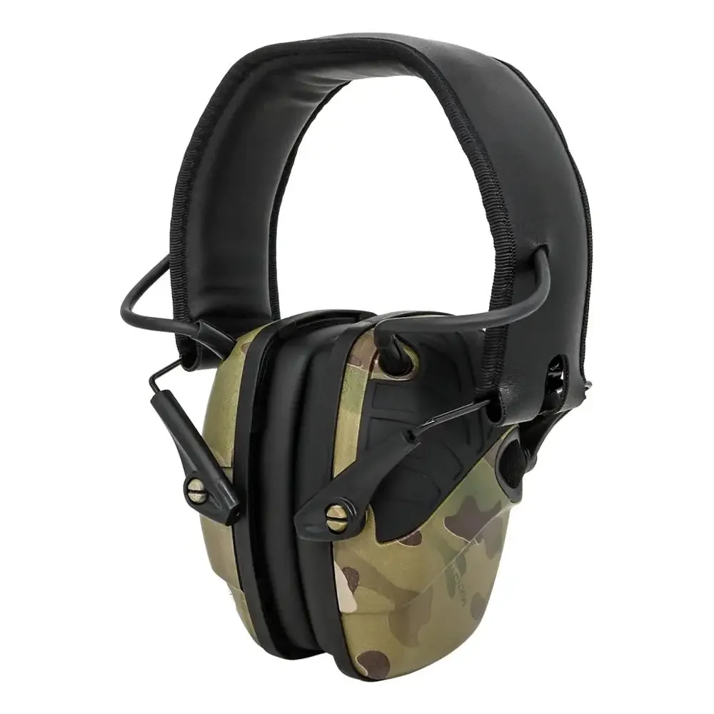 Orejeras de protección electrónica MultiCam de camuflaje táctico protección auditiva reducción de ruido protección auditiva auriculares tácticos - imagen 3