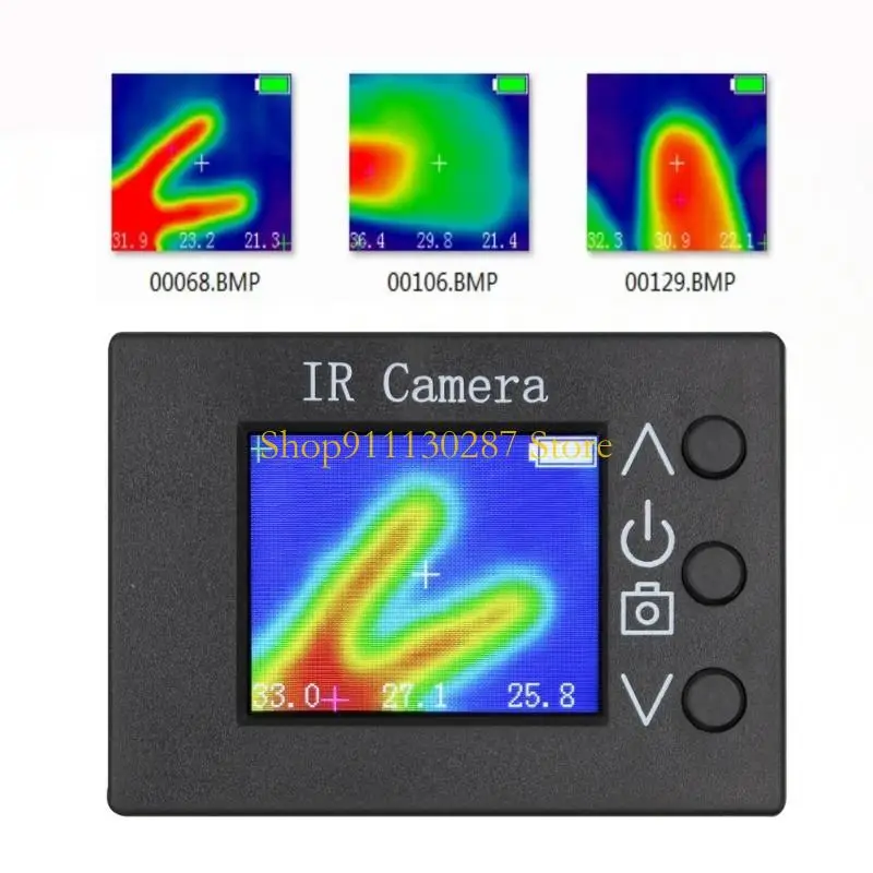 J1HC Termal Imager LCD temperatura Cámara imágenes definición clara - imagen 5