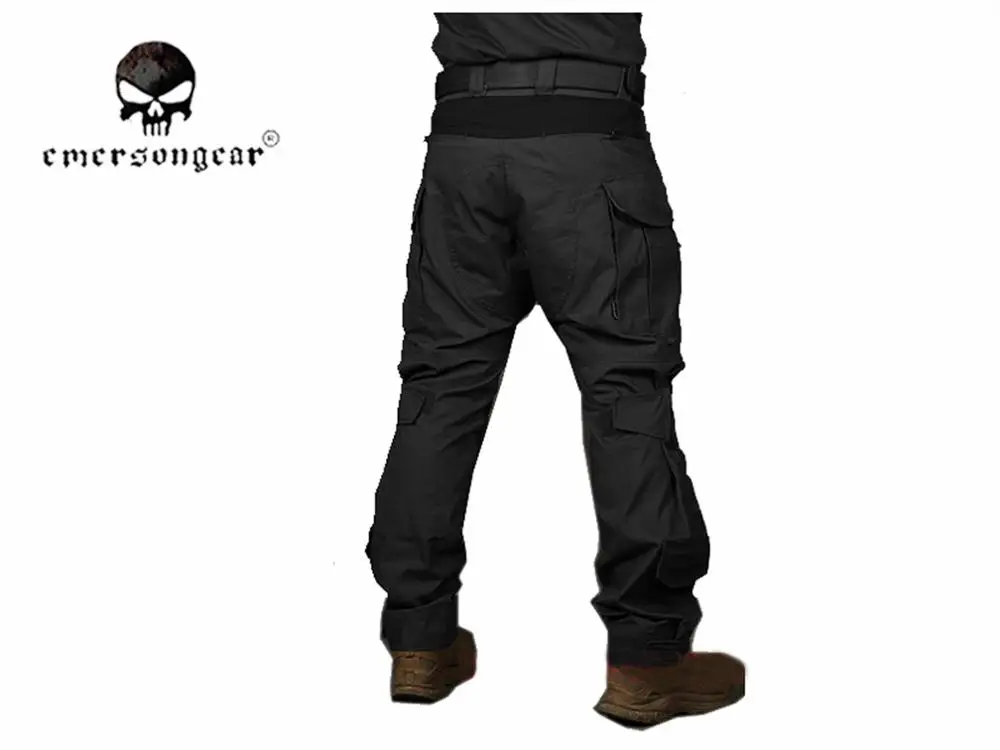 Emersongear g3 pantalones de combate tácticos pantalones militares con rodilleras negro em9351 - imagen 3