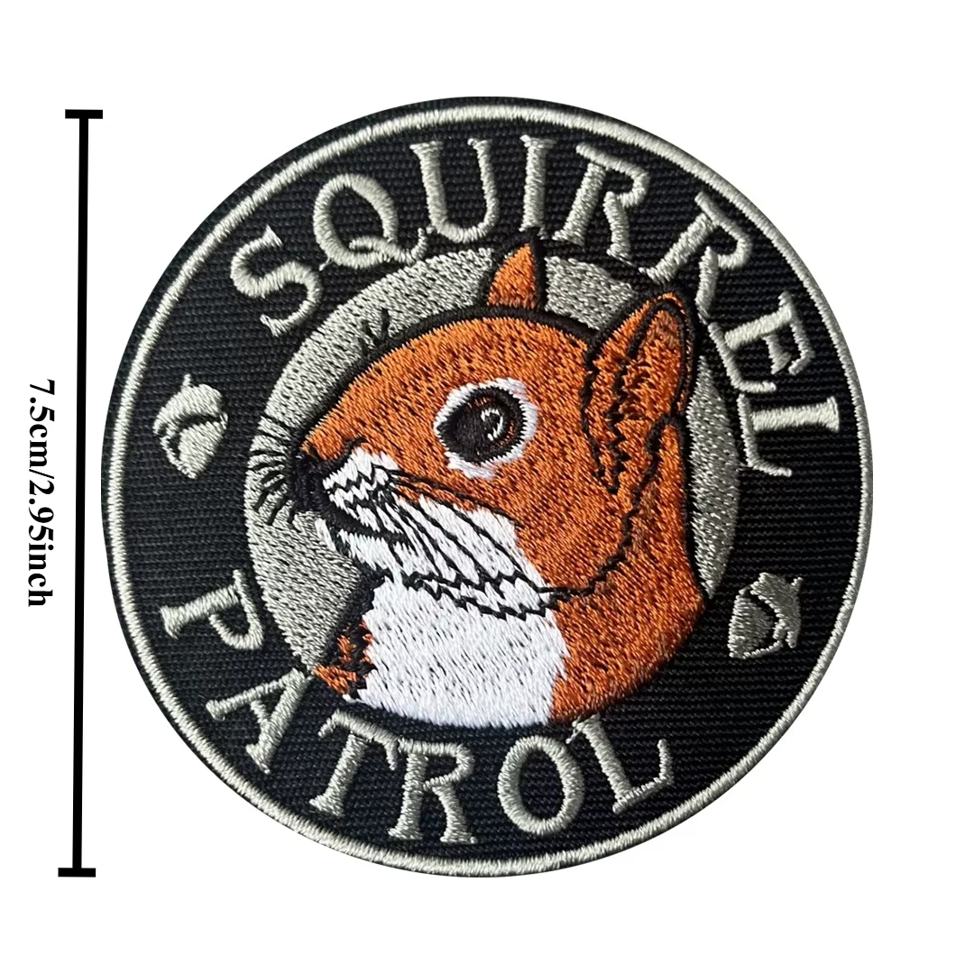 Parche táctico velcro Patrulla Ardilla – Insignia moral militar - imagen 2
