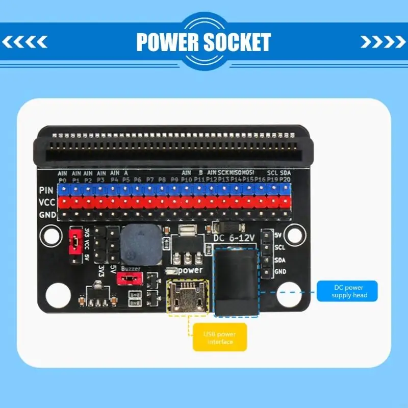 J1HC Educational: módulo expansión bits que ofrece múltiples entradas energía - imagen 4