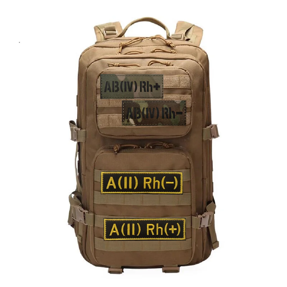 Banda para el brazo del grupo sanguíneo, Parche de gancho y bucle con corte láser, reflectante IR, CP, Camuflaje, ruso, bordado, gran oferta - imagen 3