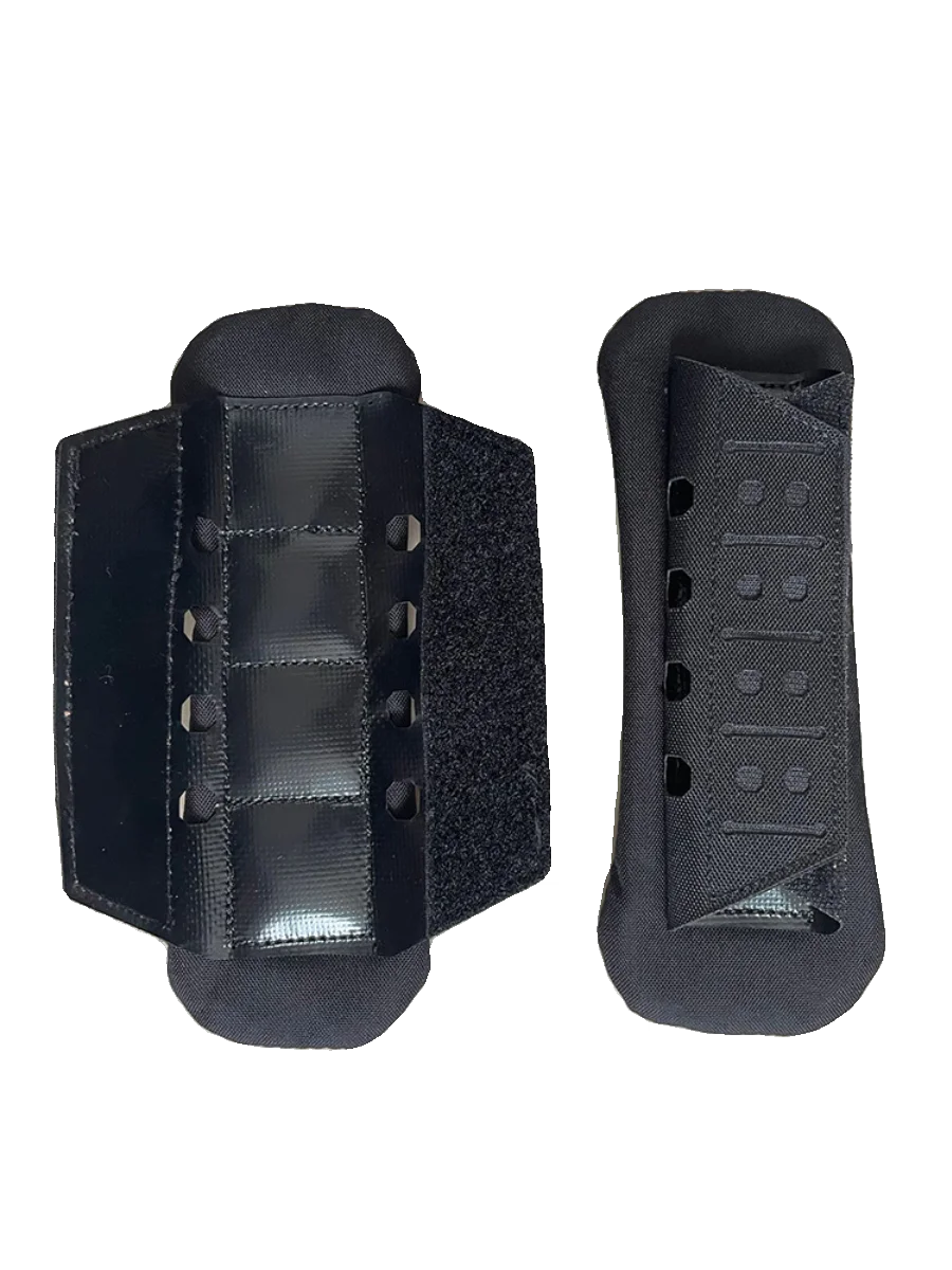 Almohadilla de hombro con correa para chaleco de estilo al aire libre, almohadilla antideslizante transpirable acolchada con corte láser - imagen 5