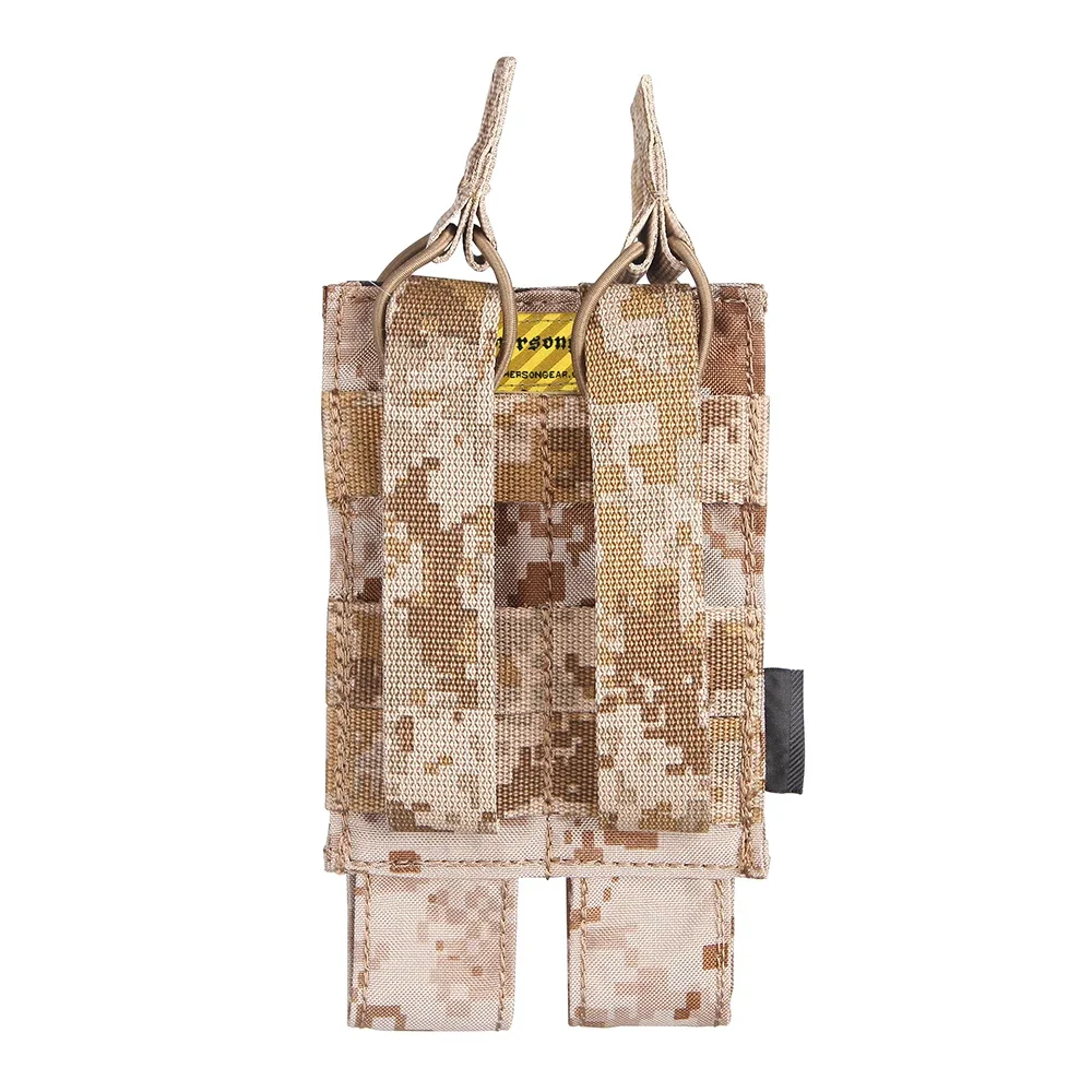 Emersongear para MP5 Dual KRISS MP7 bolsa para revistas bolsa doble Mag funda MOLLE soporte Airsoft funda de caza Panel de bolsillo - imagen 4