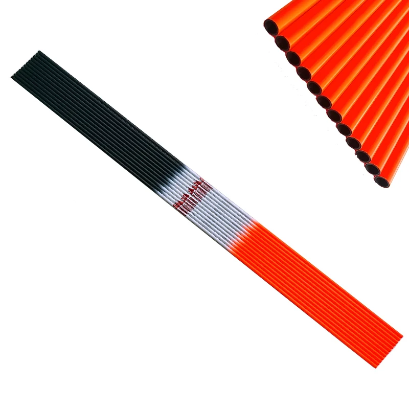 Flechas de carbono de tiro con arco, 100% puro, eje naranja id4.2 mm, 30 '', 80gr, 1,75 Vanes, Flecha de Tiro con Arco recurvo - imagen 2